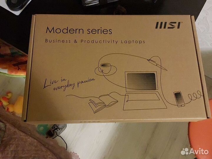 MSI мощный новый ноутбук