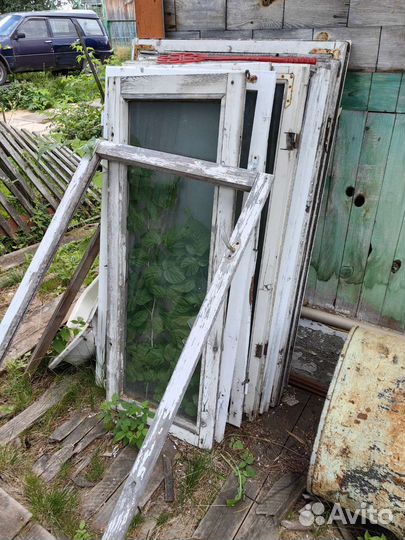 Створки от оконных рам деревянные