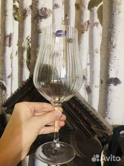 Бокалы Bohemia Crystalex Tulipa optic 550 мл