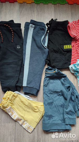 Брюки, футболка, шорты вещи 86-92