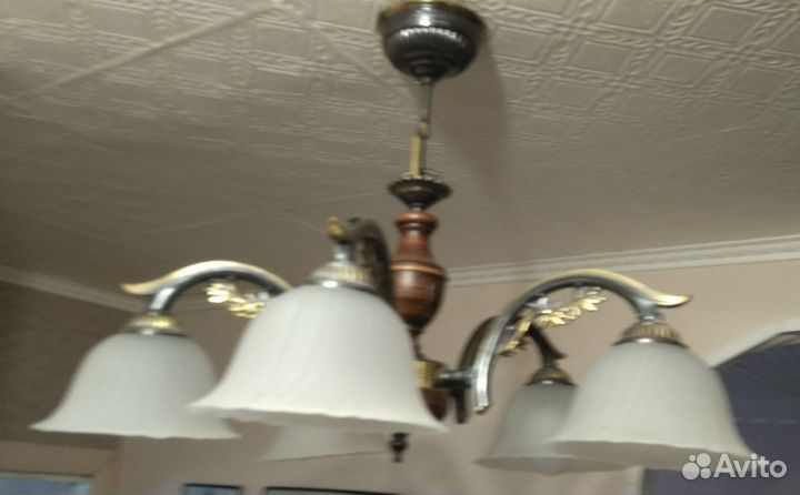 Люстра бронза (Италия)