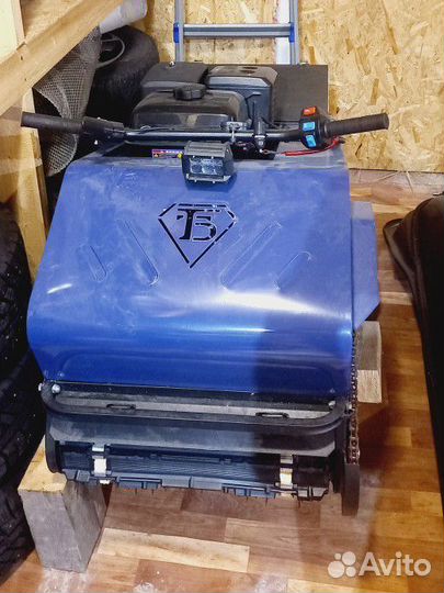 Мотобуксировщик бурлак опти 3м