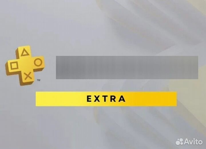 Ps+ подписка Extra для PS4 PS5 с играми