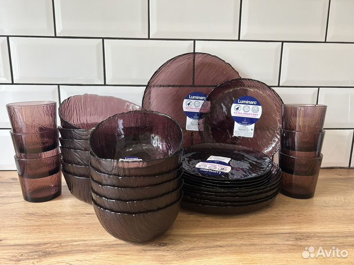 Столовый сервиз luminarc 30 предметов 6 персон