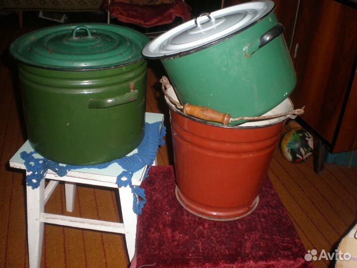 Посуда эмалированная СССР