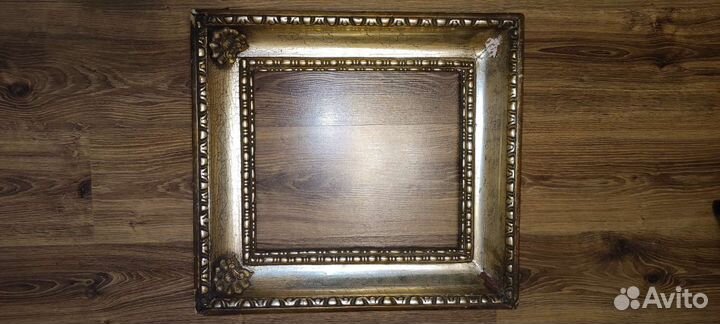 Икона картина рама старинная