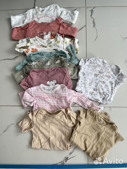 Вещи пакетом на девочку 74-80 +комбинезон