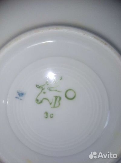 Кофейный набор тонкий фарфор Вербилки