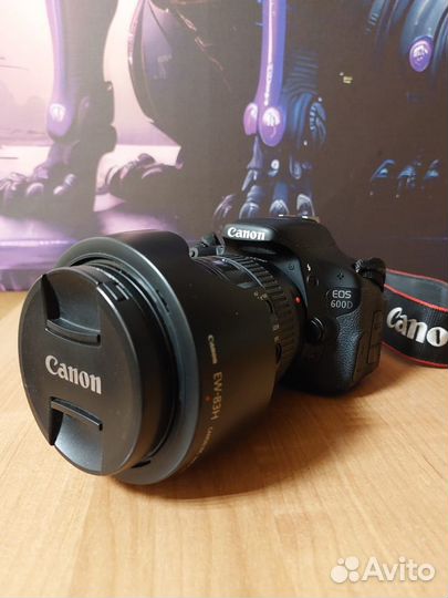 Фотоаппарат Canon 600D+Объектив Canon EF 24-105mm