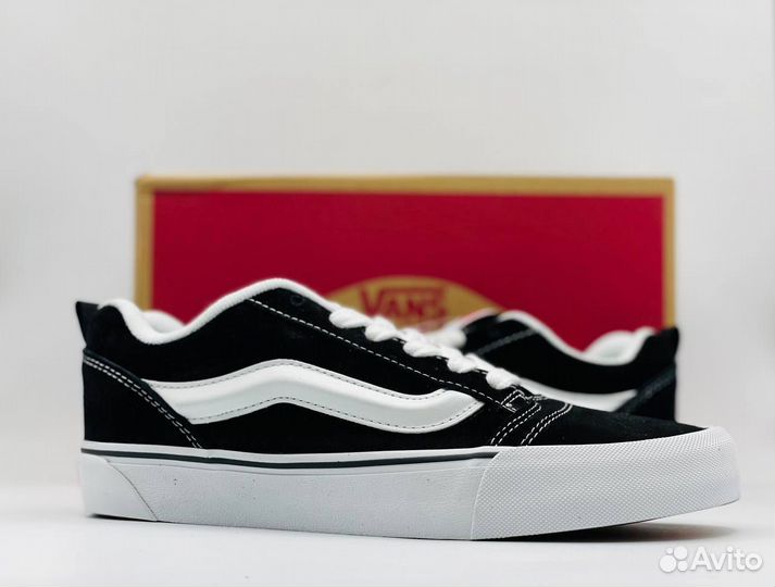 Кроссовки Vans Knu Stack 'Black White'