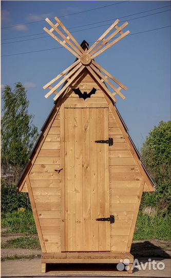 Дачный туалет с установкой HME562