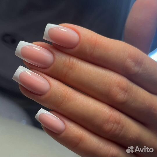 Комби маникюр,наращивание ногтей и педикюр