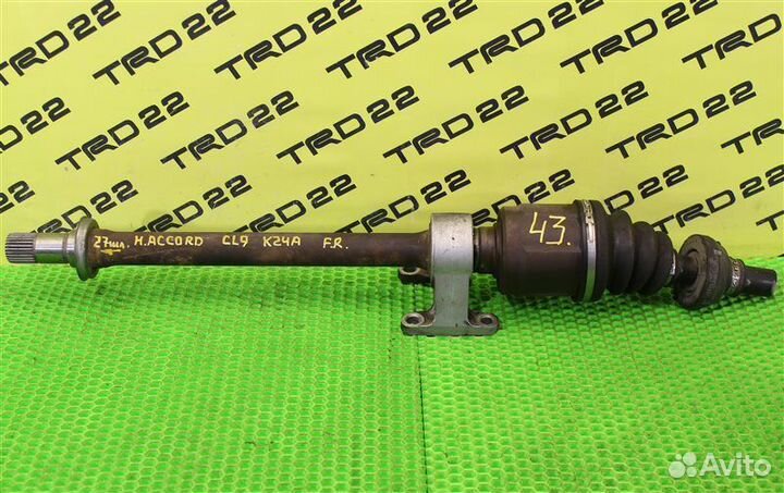 Шрус внутренний передний правый Honda Accord CL9