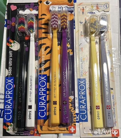 Curaprox набор щеток 5460 ultra soft