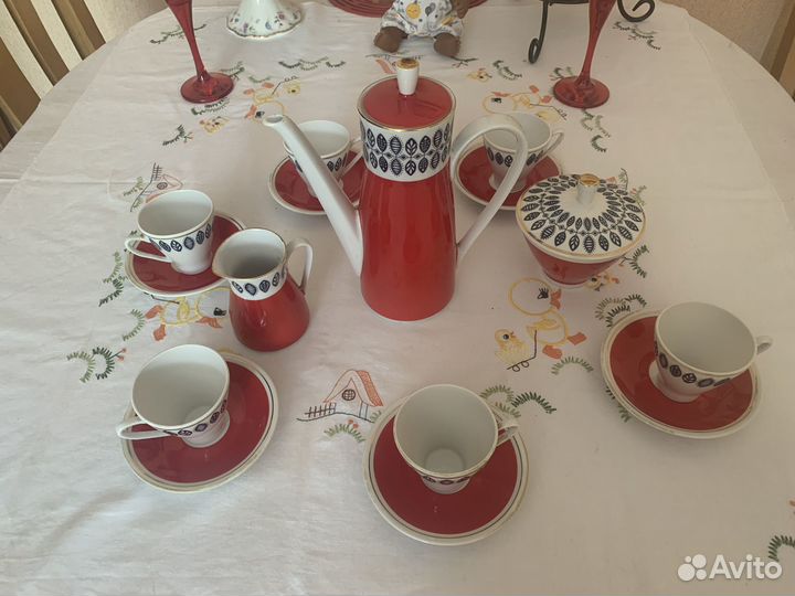 Кофейный сервиз гдр