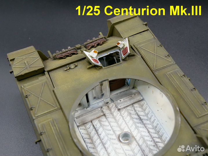 Большая 1/25 модель танка Центурион Марк 3