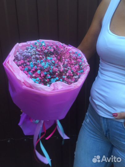 Букет из гипсофилы