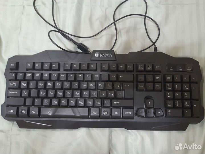 Игровая клавиатура Оклик 757G