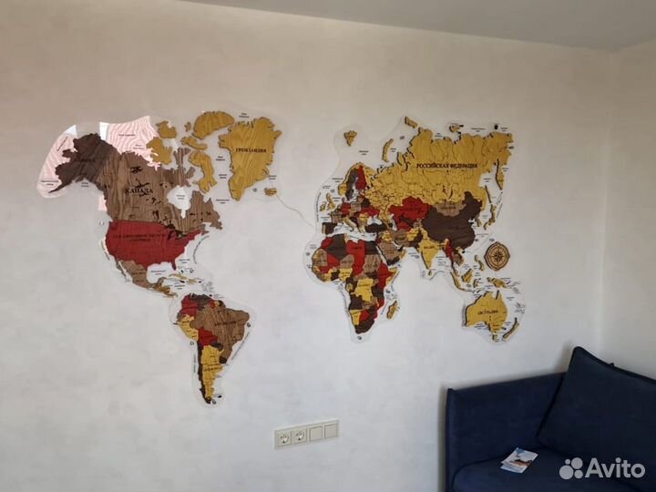 Деревянная карта