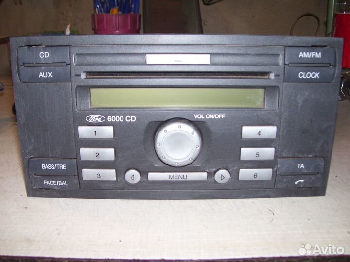 Форд фьюжн магнитола