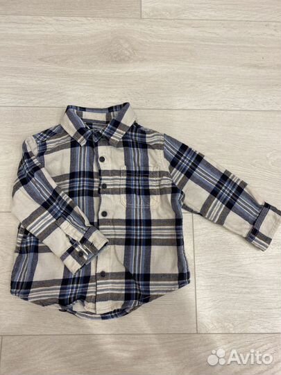 Рубашка Mango 80 для мальчика