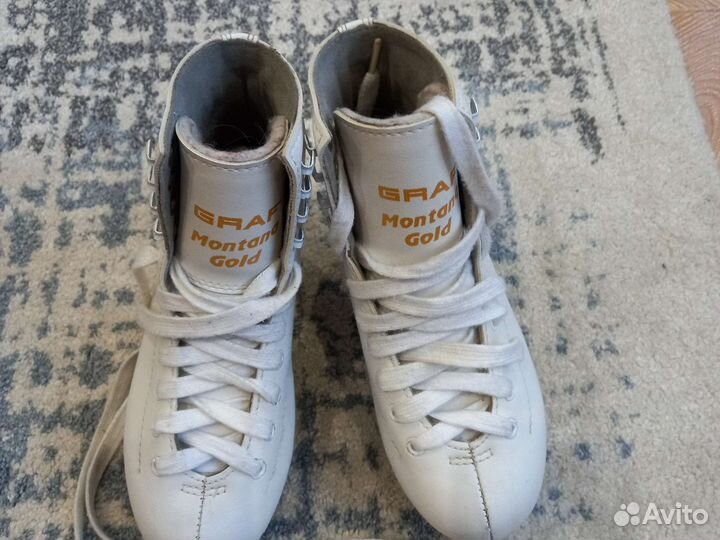 Коньки фигурные р 34