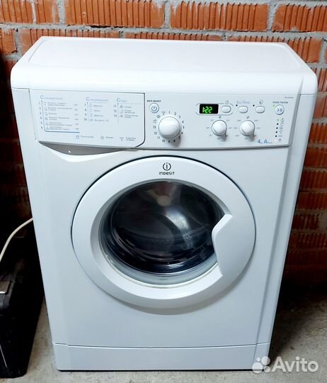 Indesit 4kg (узкая 33см)