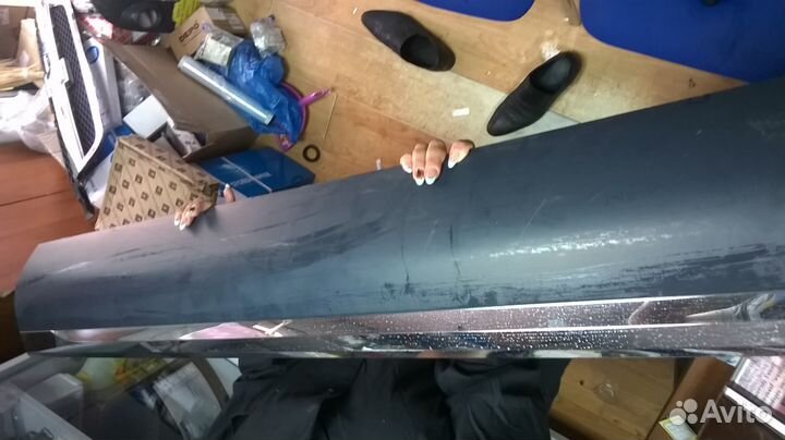 Фольксваген Туарег молдинг двери правый