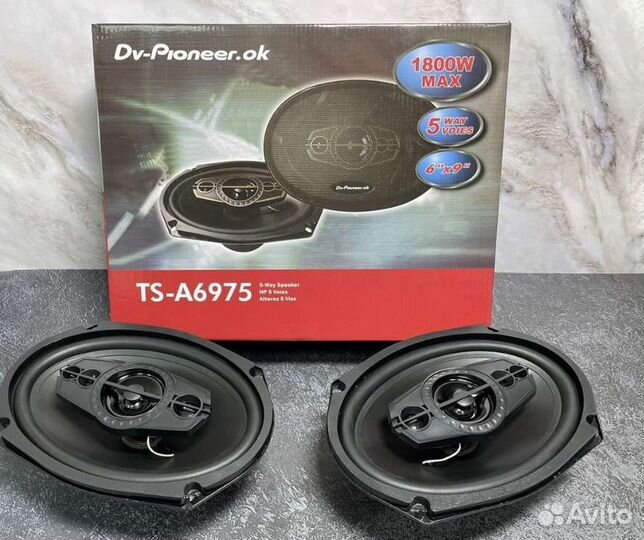 Автомобильные динамики овалы 6*9 блины