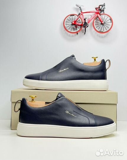 Слипоны Santoni мужские 40-45