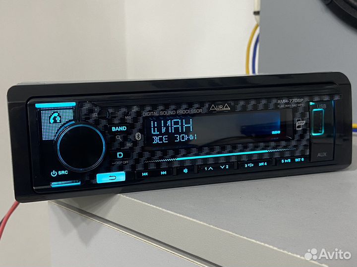 Мощный процессорный магнитофон Aura 77 dsp