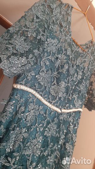 Вечернее платье 46 размера в пол