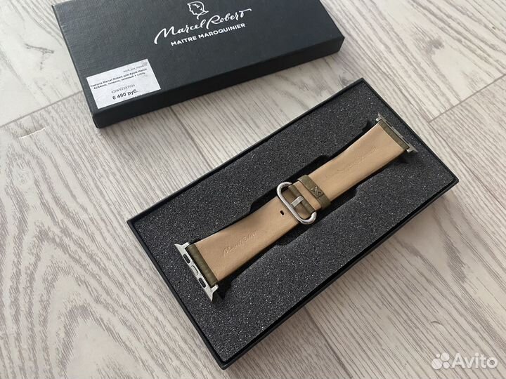 Ремешок из телячьей кожи iWhatch 42/44 mm