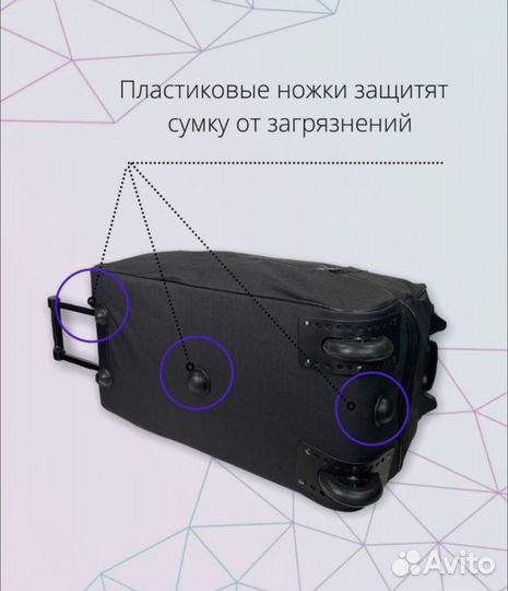 Сумка на колесах