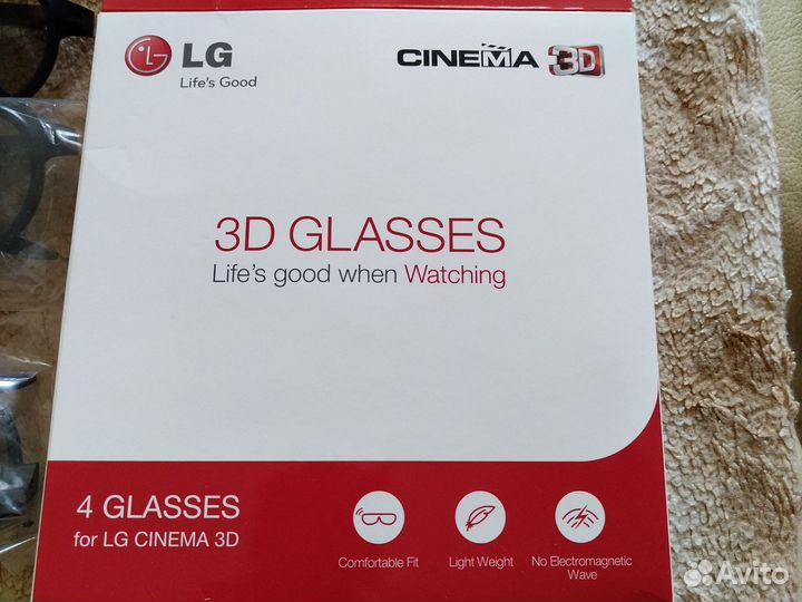 3D очки для телевизора LG