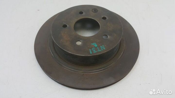 Тормозной диск задний Nissan X-Trail NT31 2010