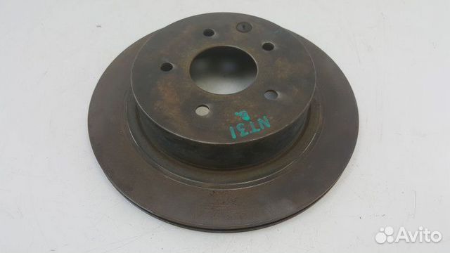 Тормозной диск задний Nissan X-Trail NT31 2010