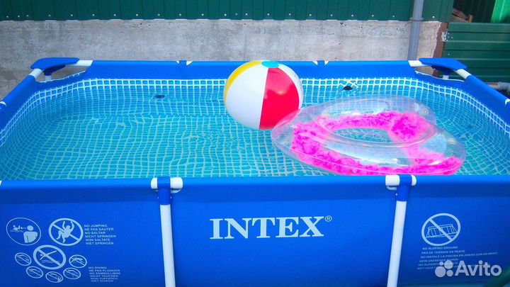 Каркасный бассейн интекс