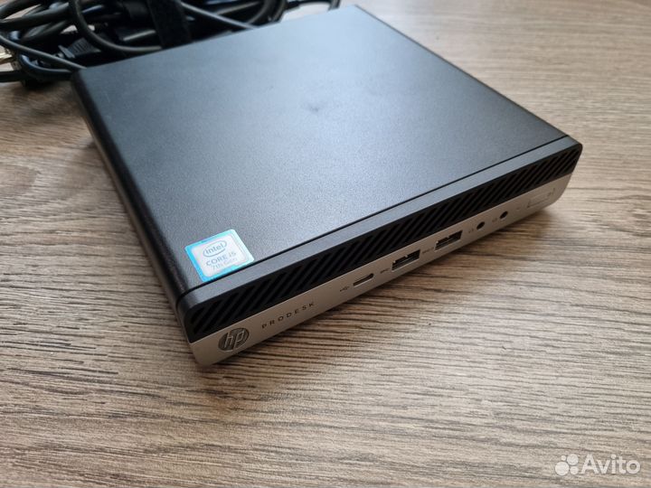 Неттоп hp prodesk 600 g3 i5 7500t/16ram/256nvme