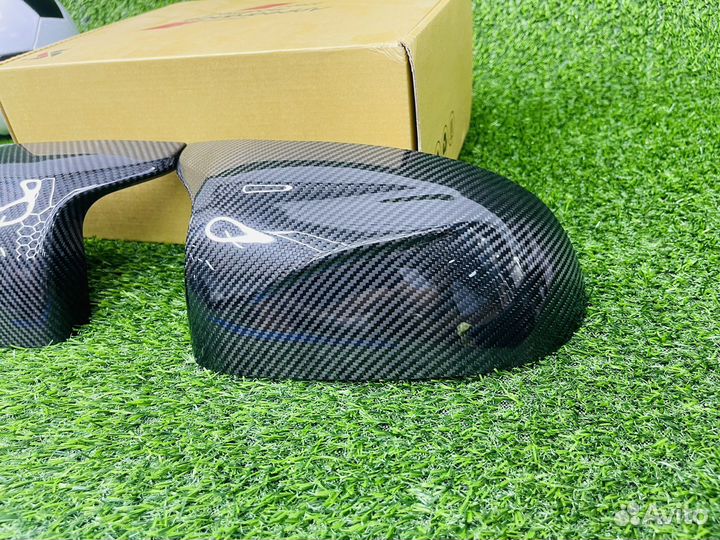 Ннакладки зеркал BNW X5 F95 сухой карбон