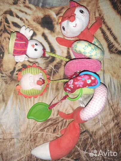 Растяжка на кроватку, коляску