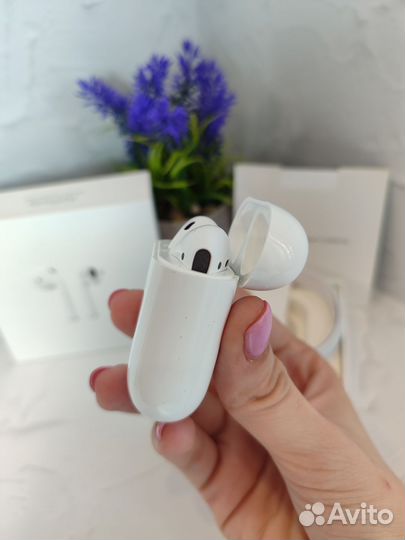 Airpods 2 качество lux +чехол