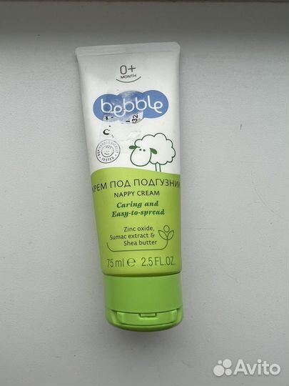 Крем под подгузник bebble