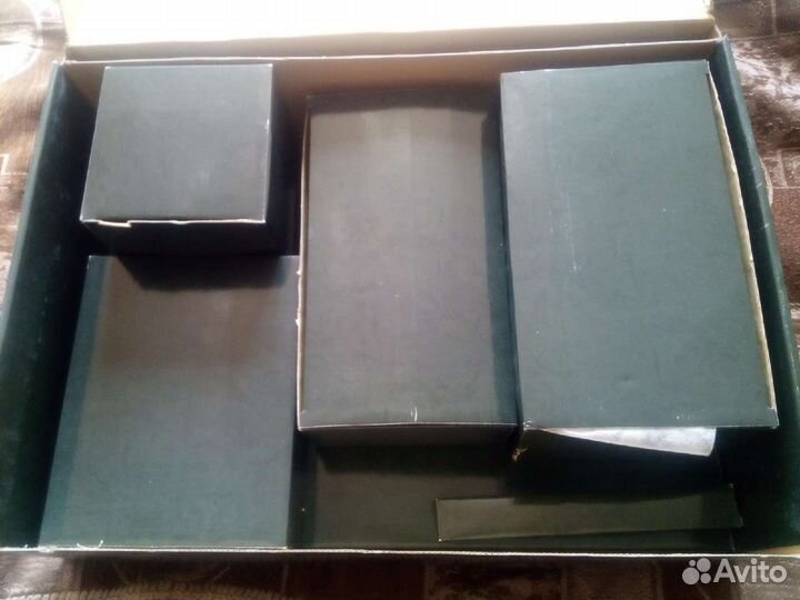 Настольный письменный набор из дерева