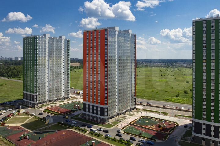 2-к. квартира, 71,3 м², 10/17 эт.