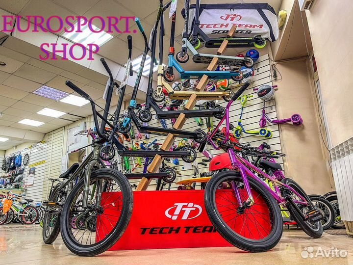 Трюковые самокаты и велосипеды bmx