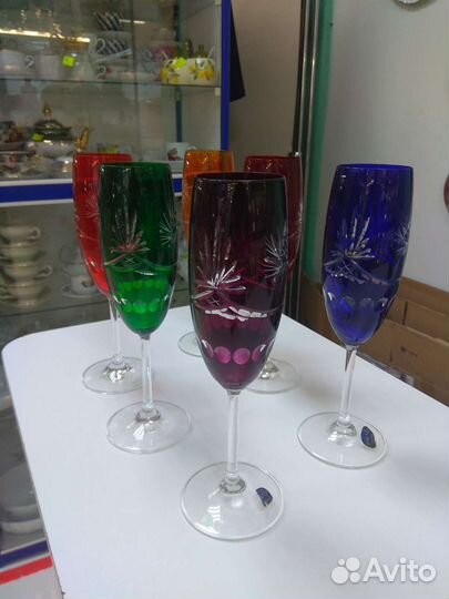 Цветной хрусталь Чехия