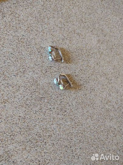 Серьги серебро 925