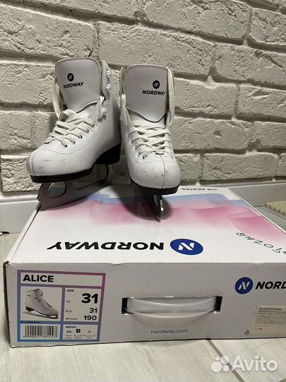 Коньки детские nordway 31 размер