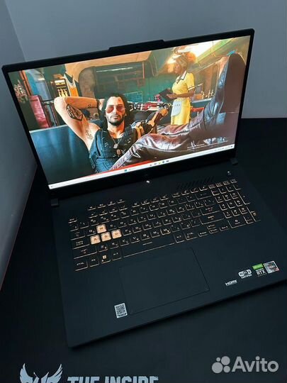 Игровой ноутбук Ryzen 7/RTX3070ti 8GB/16GB DDR5